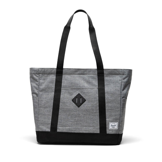 Herschel Tote Bag Raven Crosshatch Herschel Heritage Tote - Raven Crosshatch