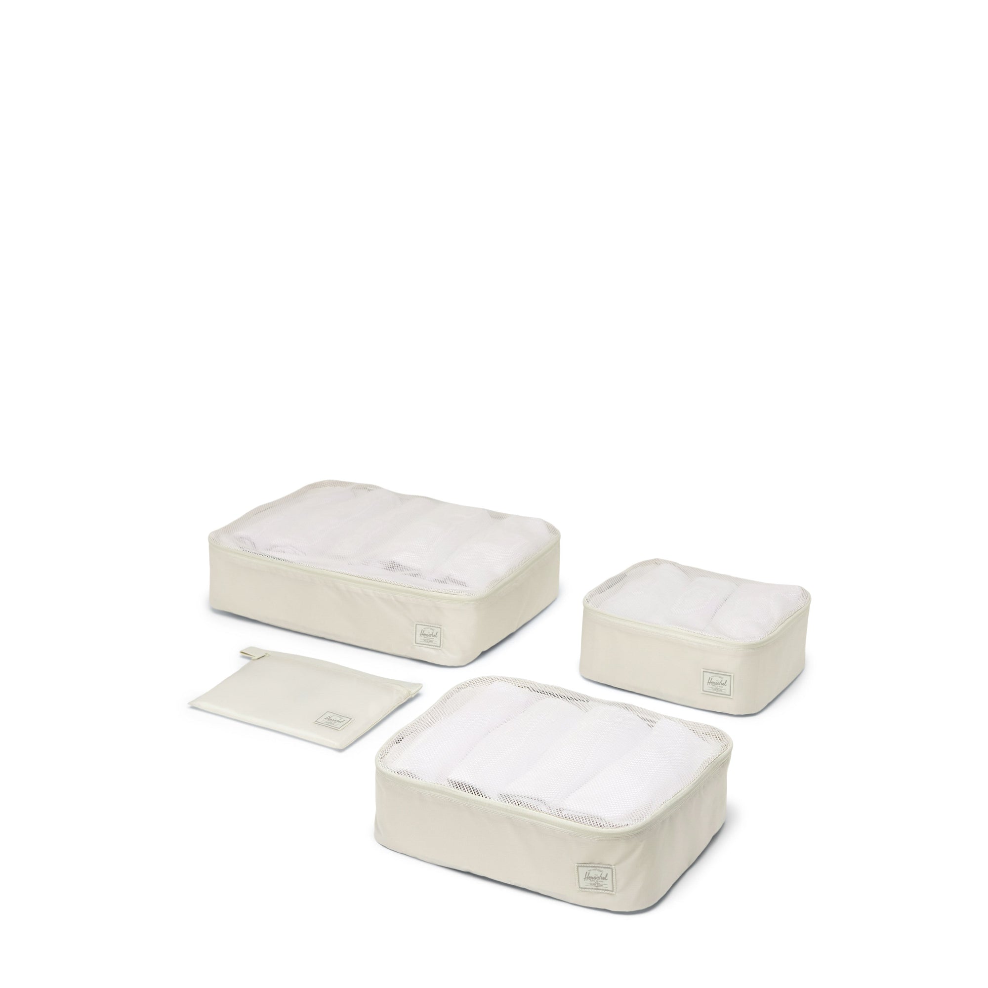 Herschel Travel Accessories Moonbeam Tonal Herschel Kyoto Packing Cubes - Moonbeam Tonal