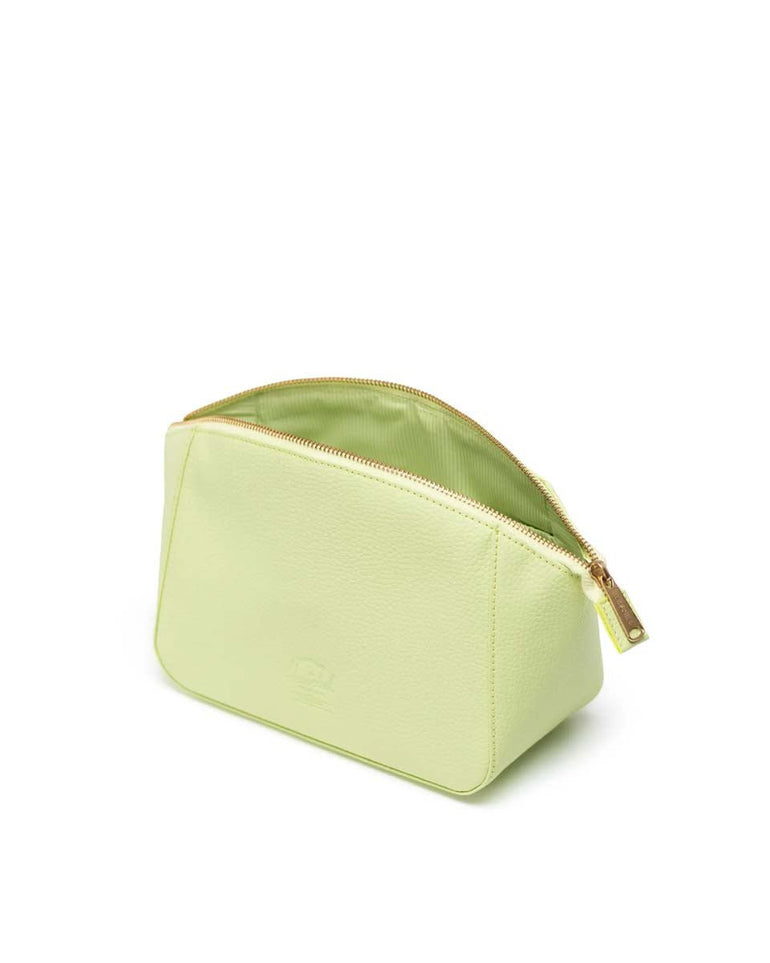 Herschel Travel Accessories Shadow Lime Herschel Milan Toiletry Bag Vegan Leather - Shadow Lime