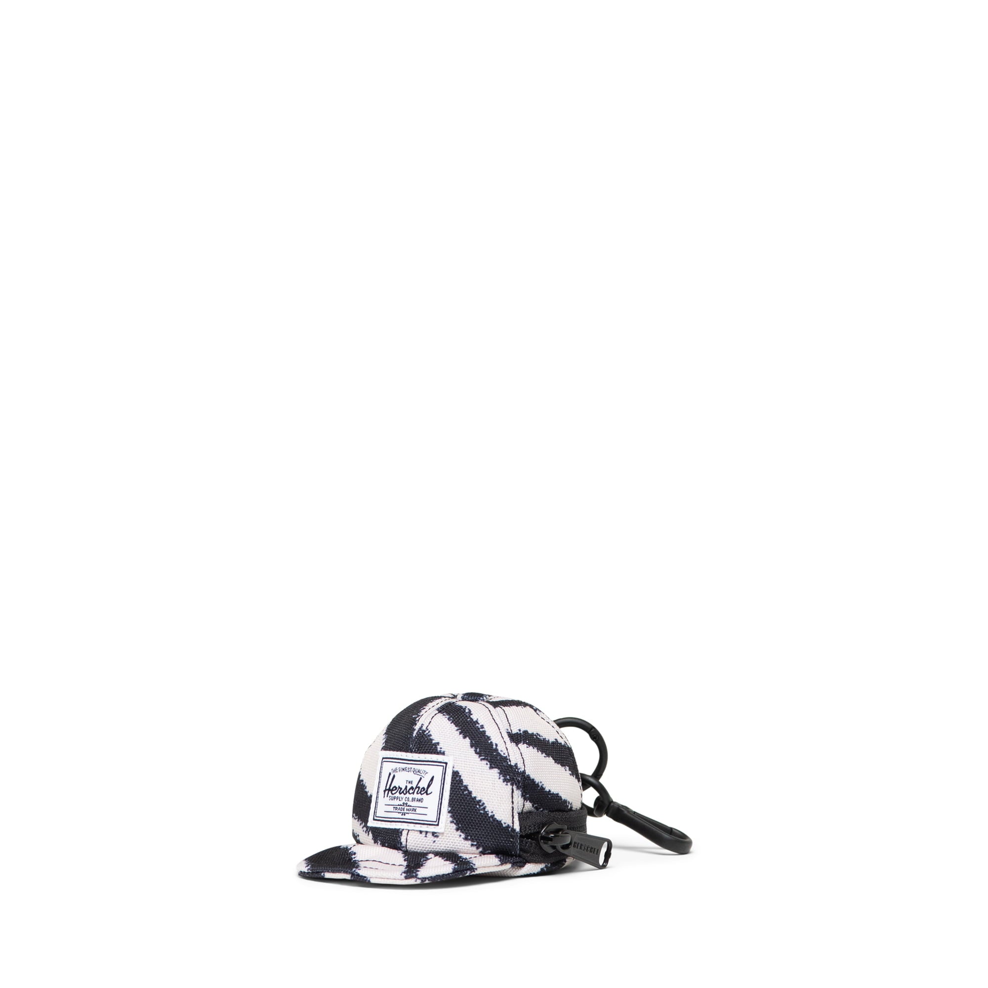 Herschel Travel Accessories Zebra Herschel Sylas Classic Cap Bag Charm - Zebra