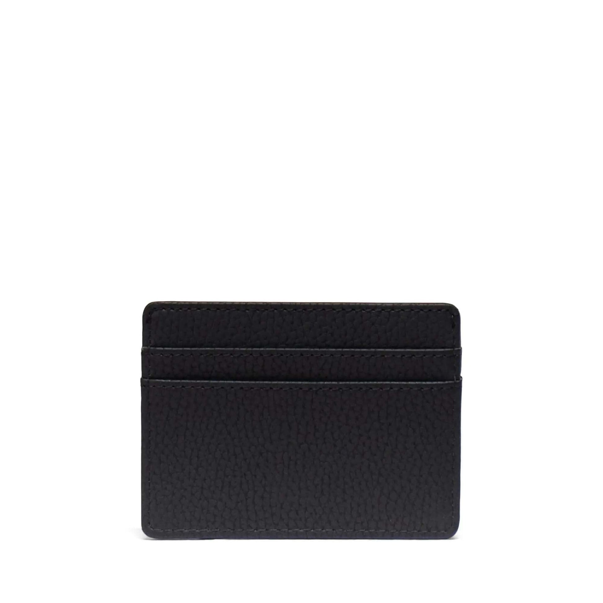 Herschel Wallets Black Herschel Charlie Cardholder Vegan Leather - Black