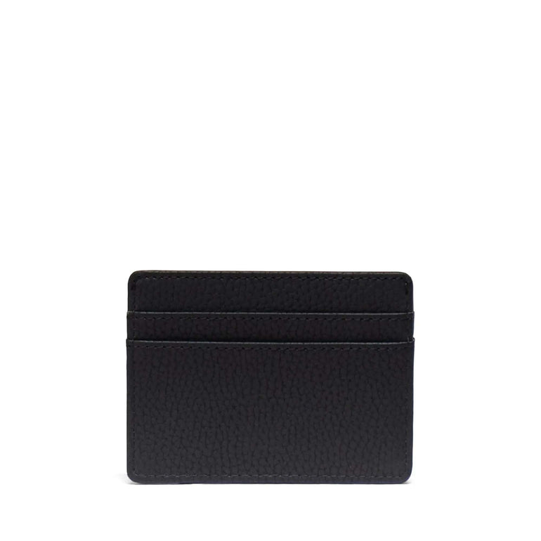Herschel Wallets Black Herschel Charlie Cardholder Vegan Leather - Black