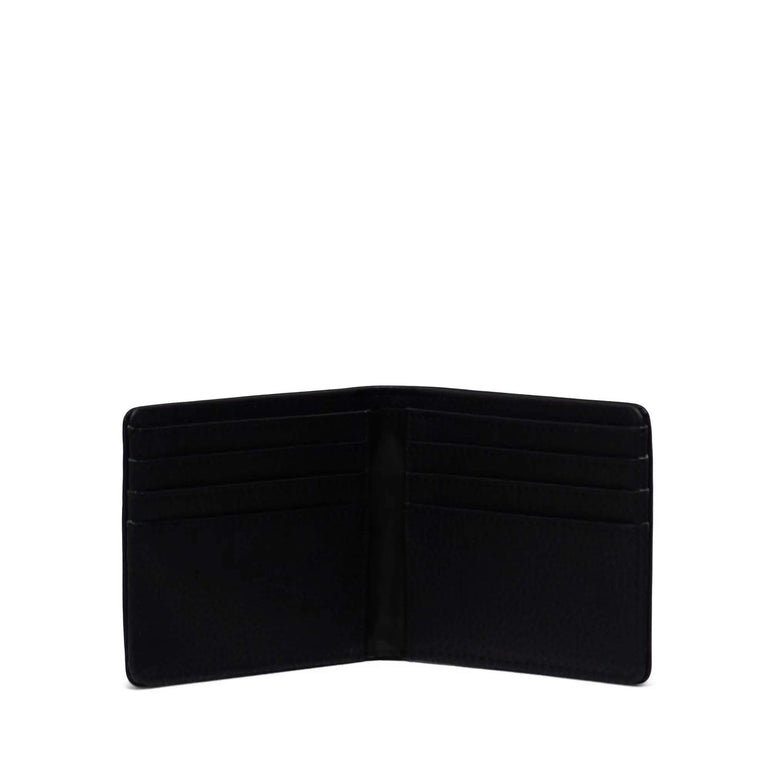Herschel Wallets Black Herschel Roy Wallet Vegan Leather - Black
