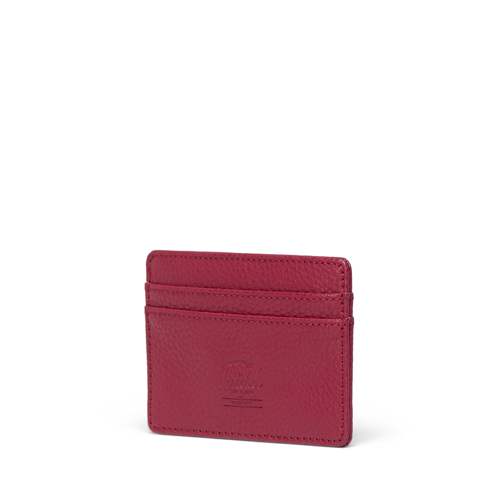 Herschel Wallets Cherry Red Herschel Charlie Cardholder Vegan Leather - Cherry Red