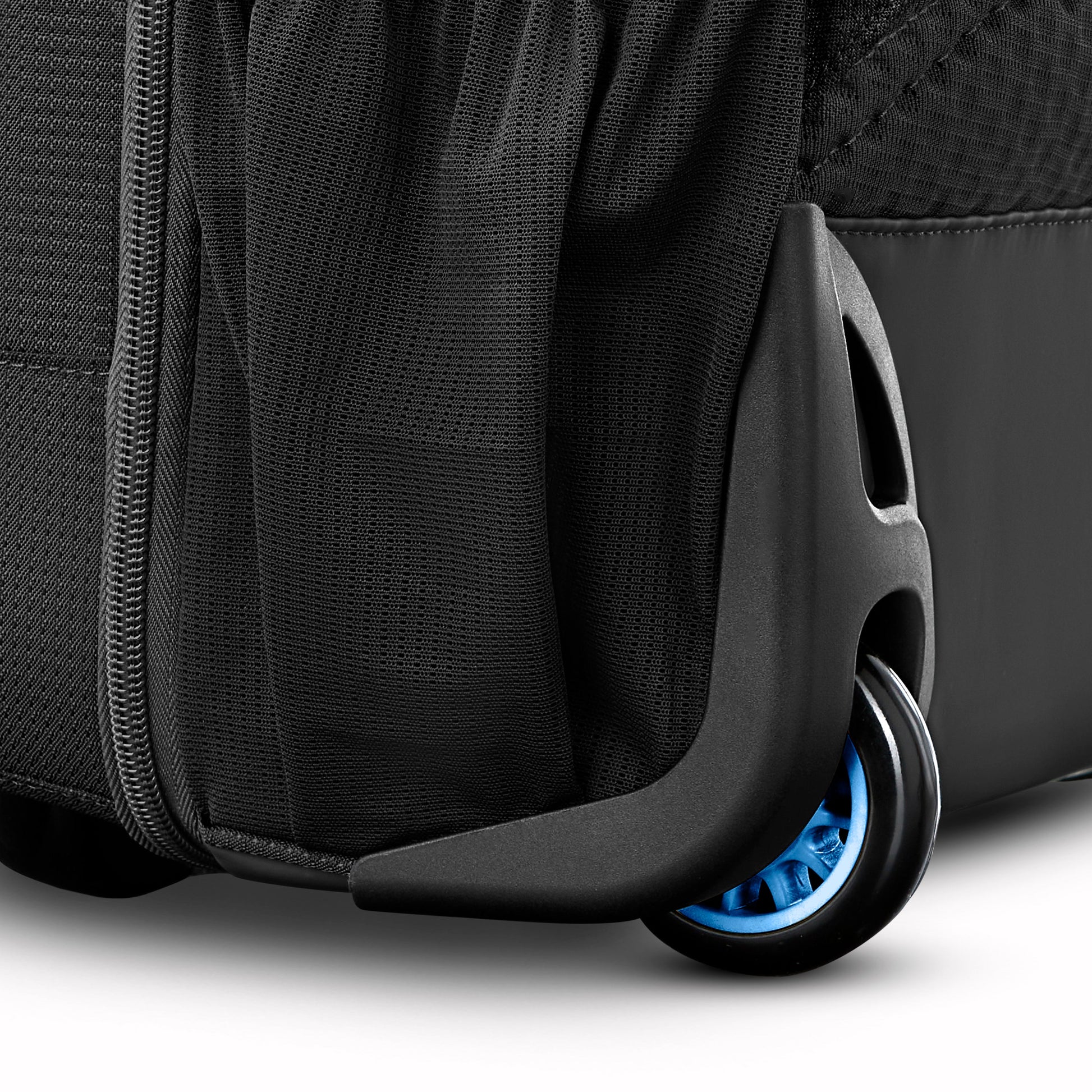High Sierra Backpack on Wheels Black/Blue High Sierra Hi-Life 3-in-1 Convertible Wheeled Backpack