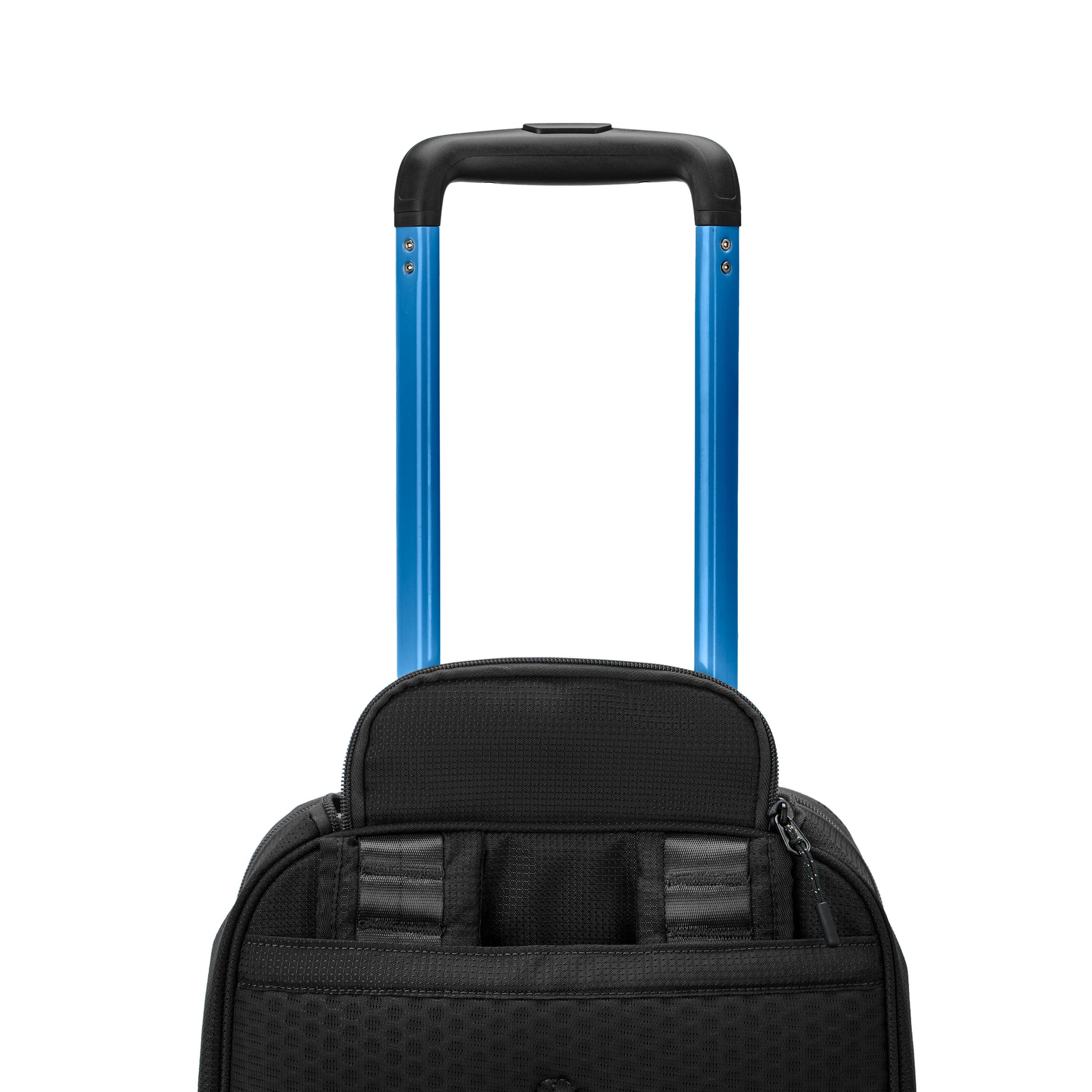 High Sierra Backpack on Wheels Black/Blue High Sierra Hi-Life 3-in-1 Convertible Wheeled Backpack