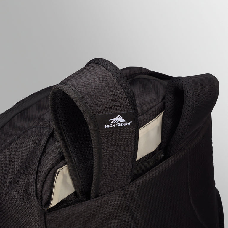 High Sierra Backpack on Wheels Black High Sierra Freewheel Pro Wheeled Backpack - Black