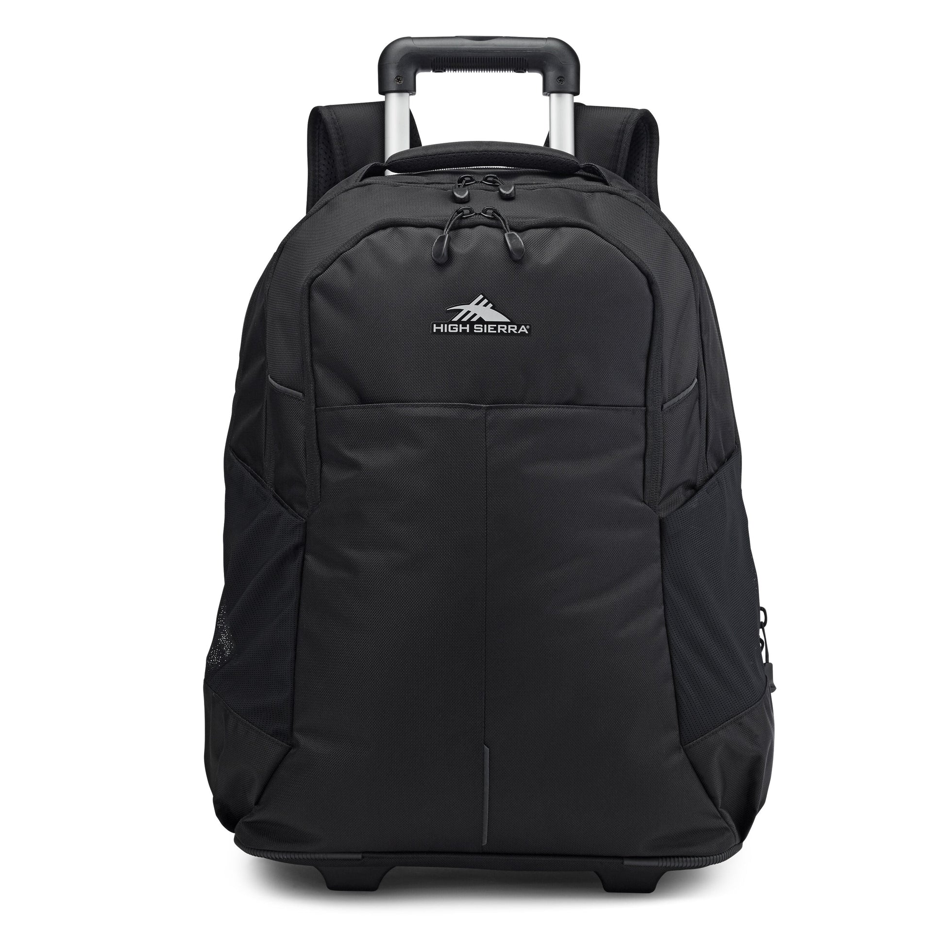 High Sierra Backpack on Wheels Black High Sierra Powerglide Pro Wheeled Backpack - Black