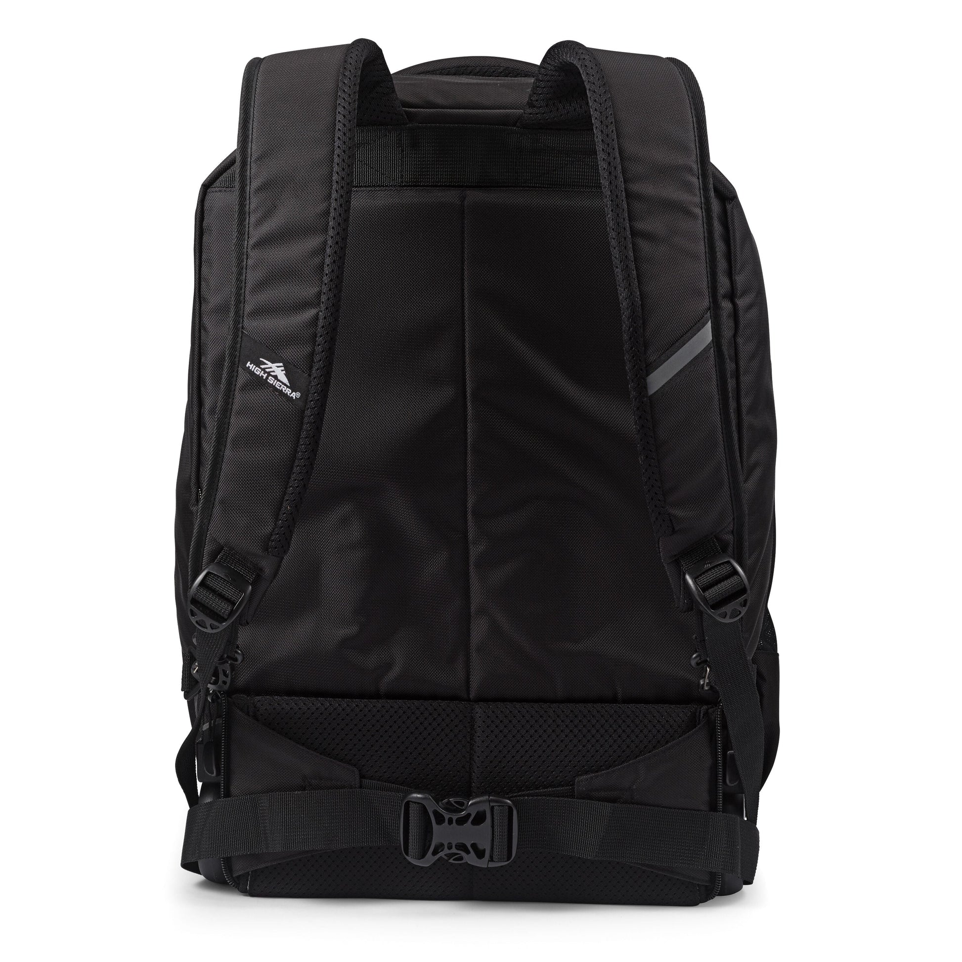 High Sierra Backpack on Wheels Black High Sierra Powerglide Pro Wheeled Backpack - Black