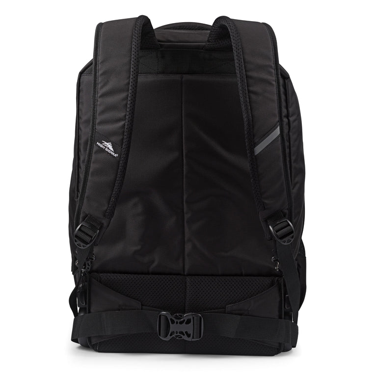 High Sierra Backpack on Wheels Black High Sierra Powerglide Pro Wheeled Backpack - Black