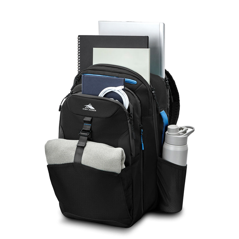 High Sierra Backpacks Black/Blue High Sierra Hi-Life 3-in-1 Convertible Backpack