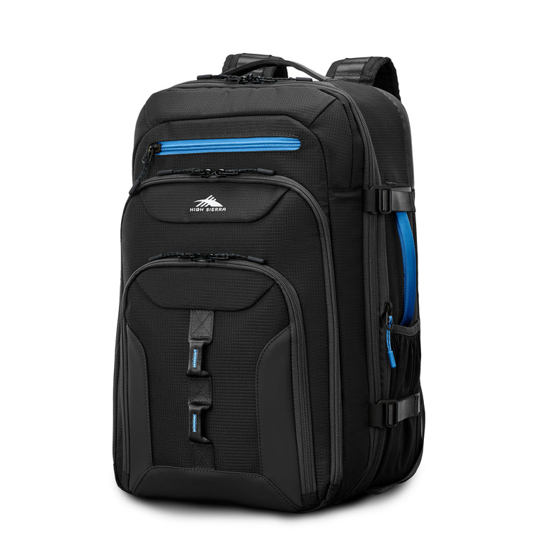 High Sierra Backpacks Black/Blue High Sierra Hi-Life Travel Backpack