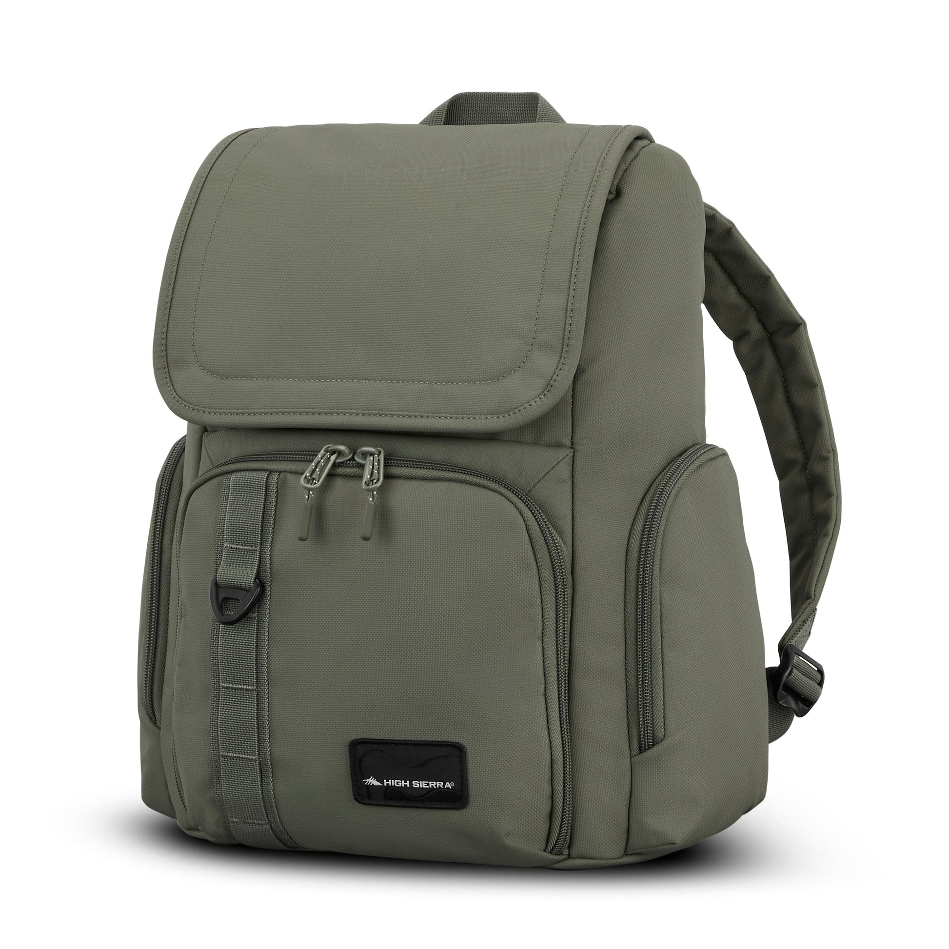 High Sierra Backpacks Olive High Sierra Lineage Flap Backpack