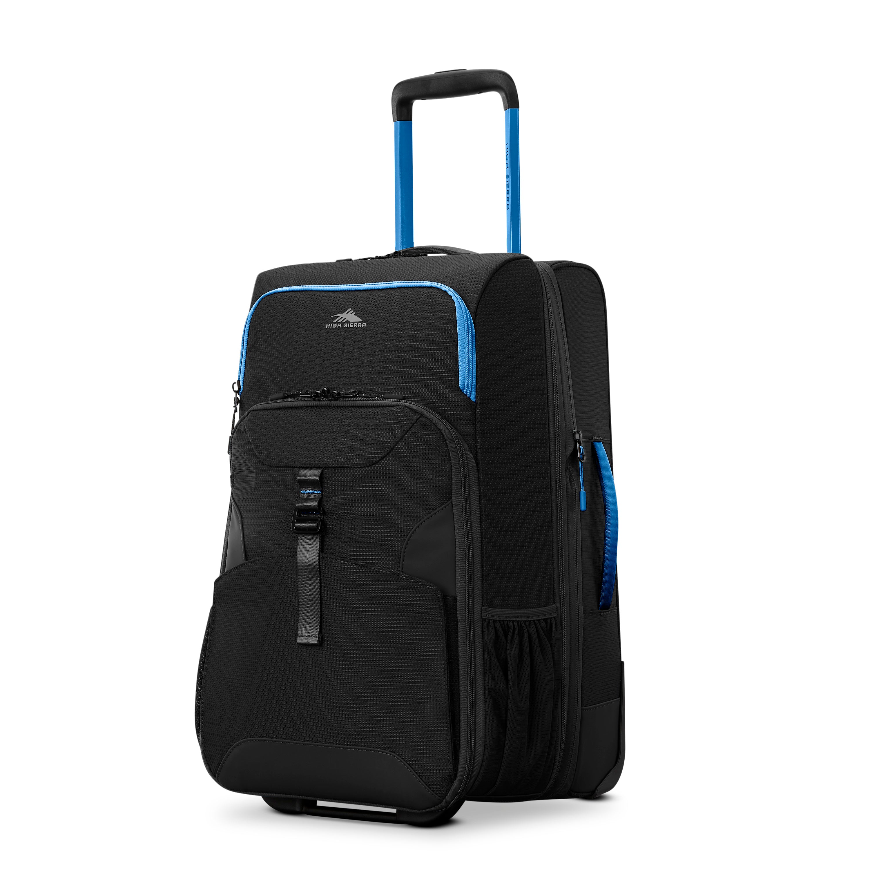 High Sierra Wheeled Duffle Black/Blue High Sierra Hi-Life 22