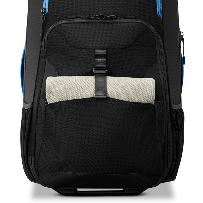 High Sierra Wheeled Duffle Black/Blue High Sierra Hi-Life 22" Wheeled Expandable Duffle