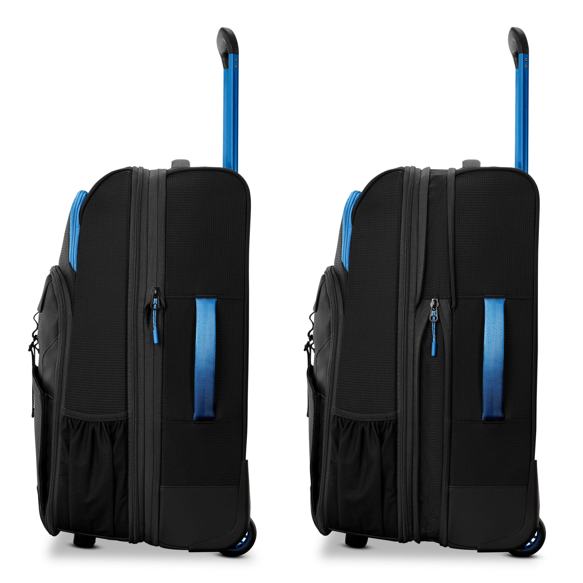 High Sierra Wheeled Duffle Black/Blue High Sierra Hi-Life 22" Wheeled Expandable Duffle