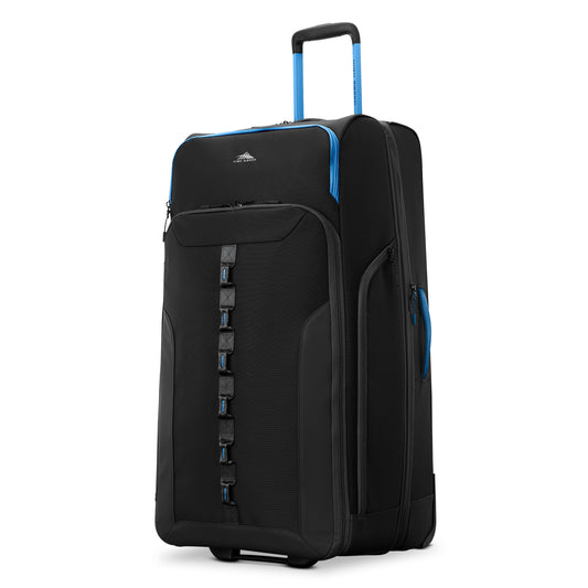 High Sierra Wheeled Duffle Black/Blue High Sierra Hi-Life 32" Wheeled Expandable Duffle