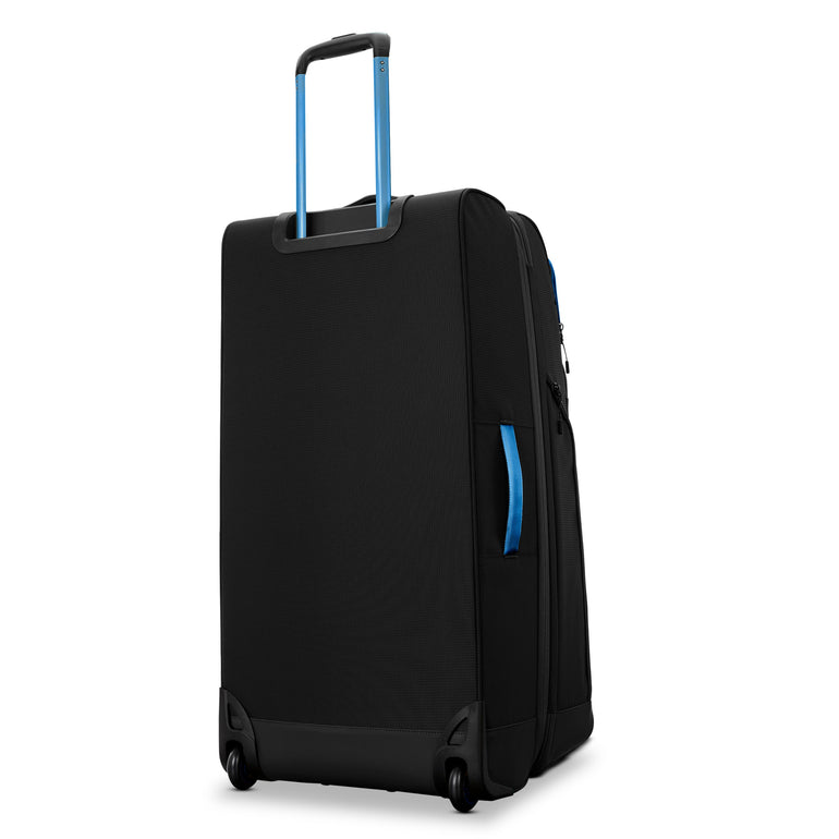 High Sierra Wheeled Duffle Black/Blue High Sierra Hi-Life 32" Wheeled Expandable Duffle
