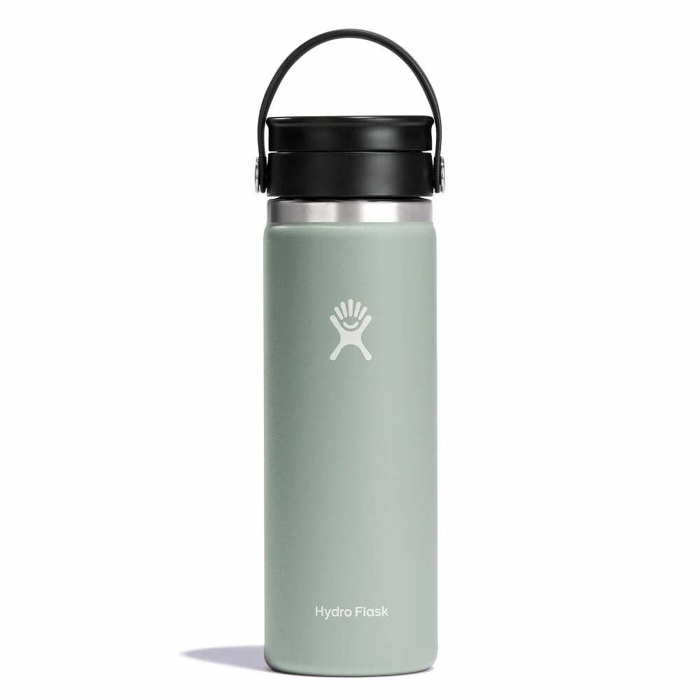 Hydro Flask Water Bottles Agave Hydro Flask 20 oz Wide Mouth with Flex Sip Lid