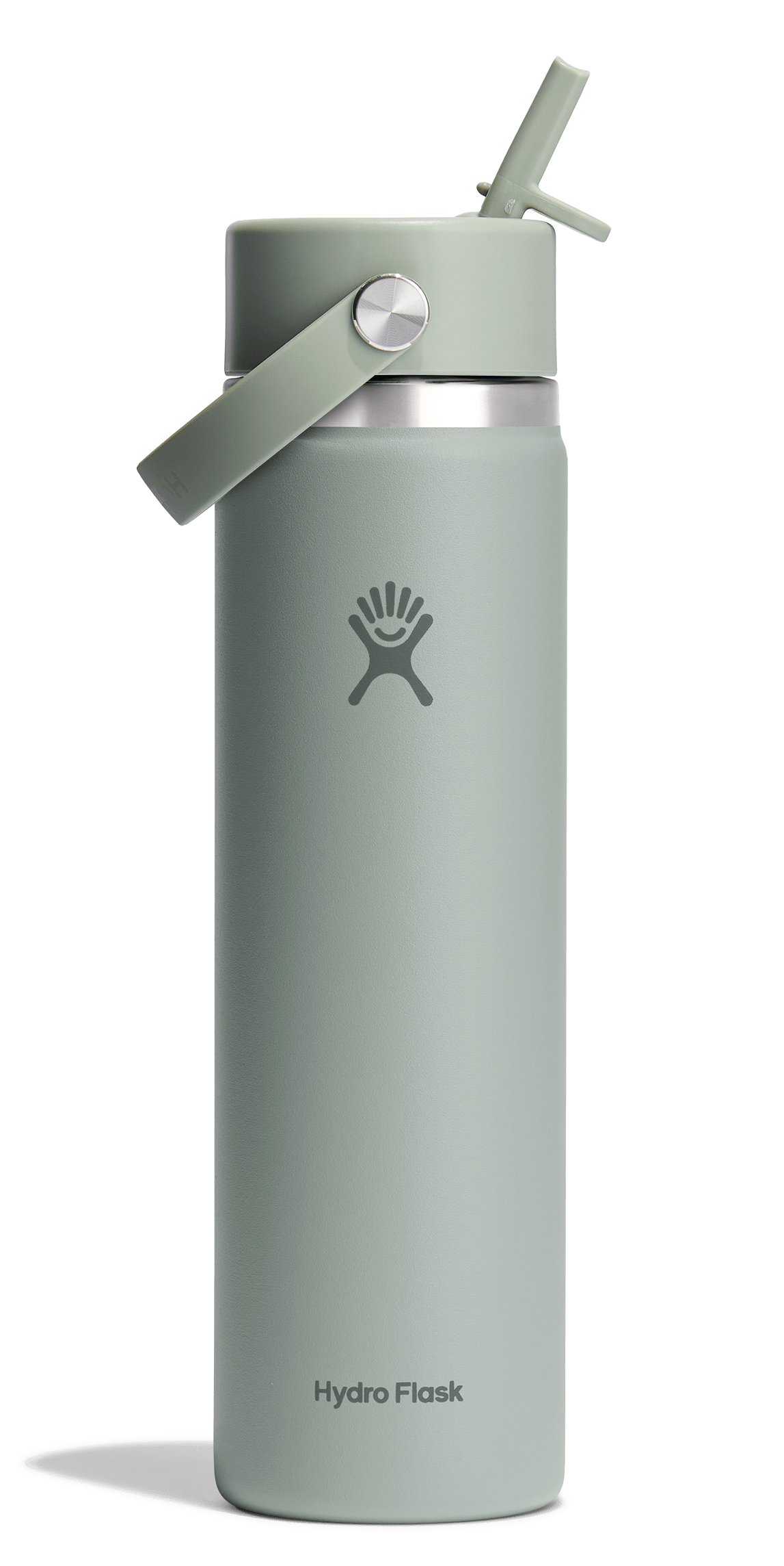 Hydro Flask Water Bottles Agave Hydro Flask 24oz Wide Mouth Flex Straw Cap Water Bottle