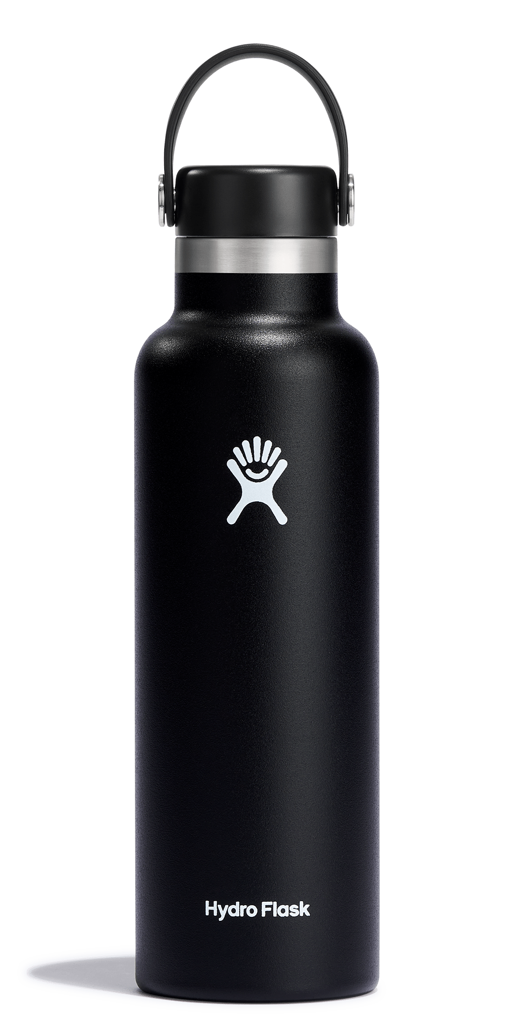 Hydro Flask Water Bottles Black Hydro Flask 21oz Standard Flex Cap Water Bottle
