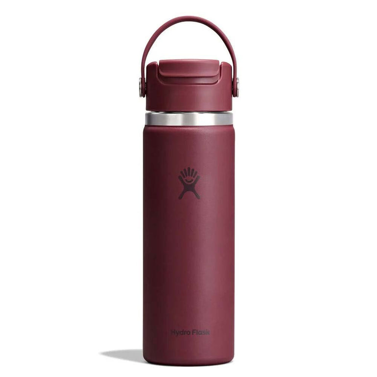 Hydro Flask Water Bottles Burgundy Hydro Flask 20oz Flip Sip Travel Mug