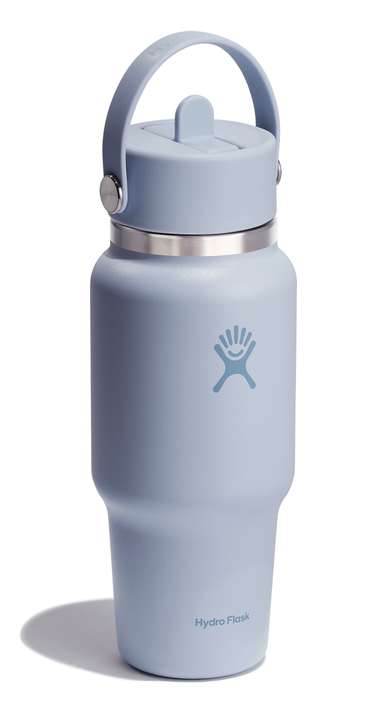 Hydro Flask Water Bottles Hydro Flask 24oz Wide Mouth Flex Straw Cap Travel Bottle