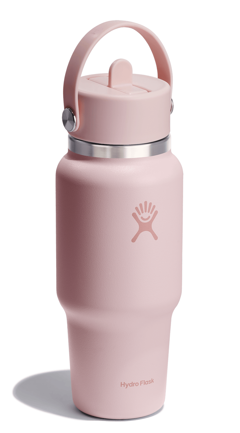 Hydro Flask Water Bottles Hydro Flask 24oz Wide Mouth Flex Straw Cap Travel Bottle