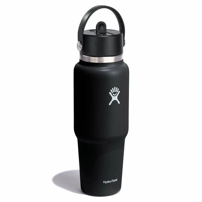 Hydro Flask Water Bottles Hydro Flask 32oz Wide Mouth Flex Straw Cap Travel Bottle