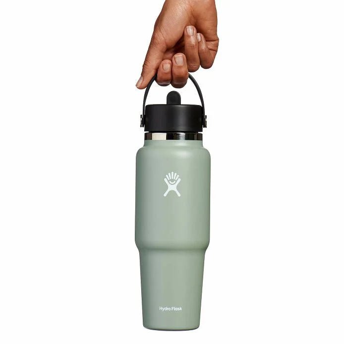 Hydro Flask Water Bottles Hydro Flask 32oz Wide Mouth Flex Straw Cap Travel Bottle