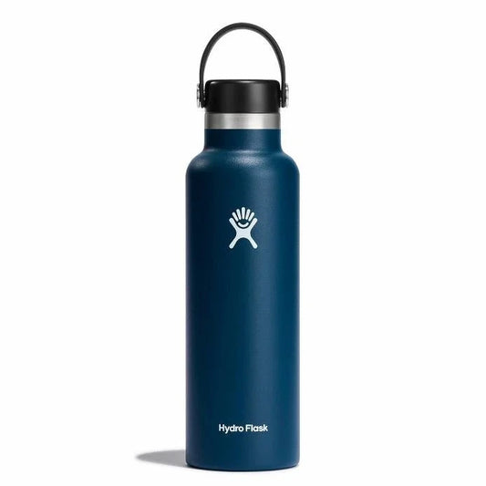 Hydro Flask Water Bottles Indigo Hydro Flask 21oz Standard Flex Cap Water Bottle