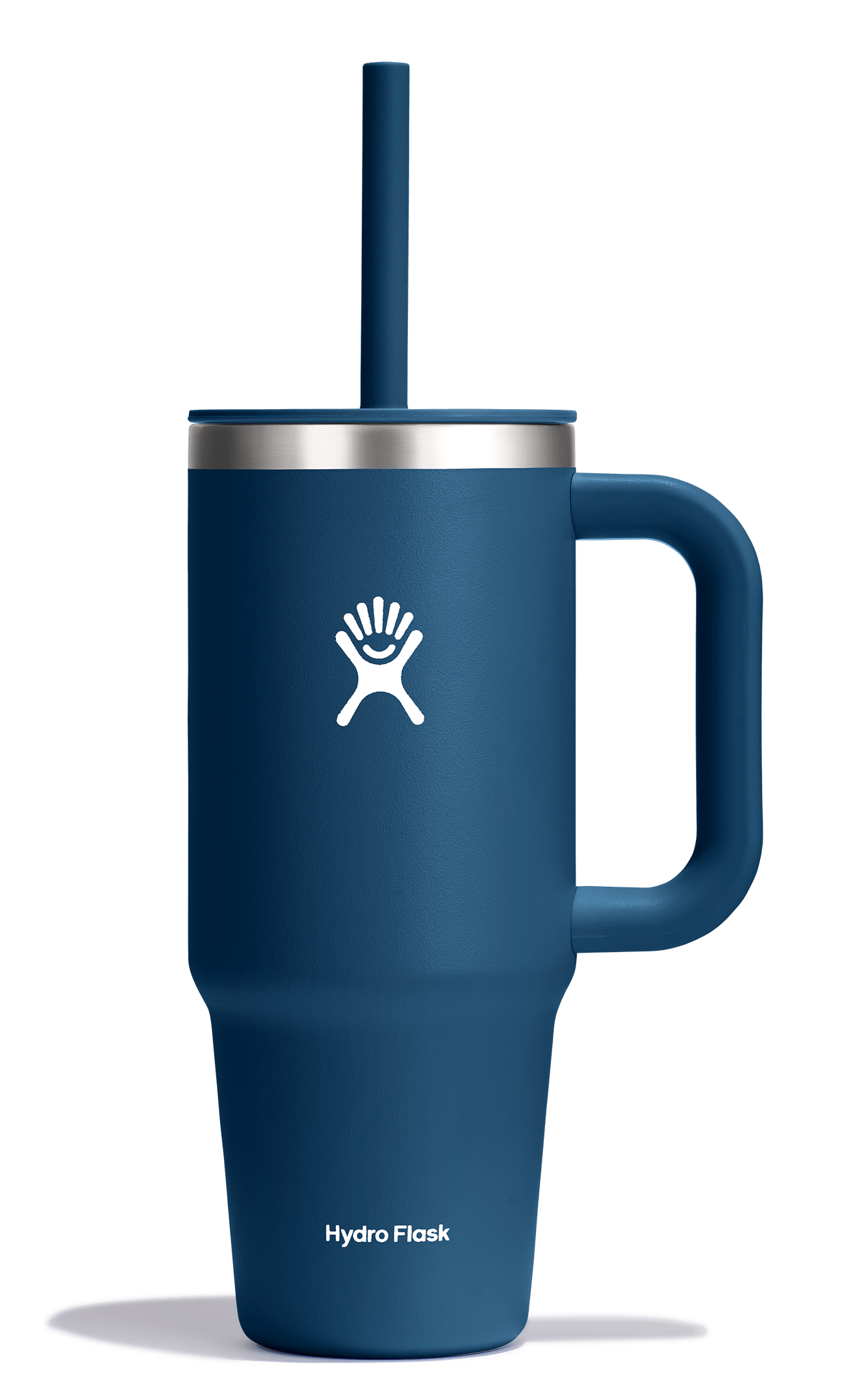Hydro Flask Water Bottles Indigo Hydro Flask 24oz Travel Tumbler