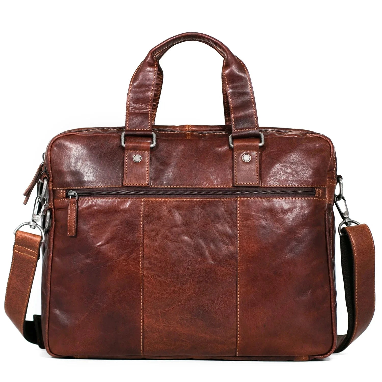 Jack Georges Briefcases Brown Jack Georges Voyager Professional Briefcase