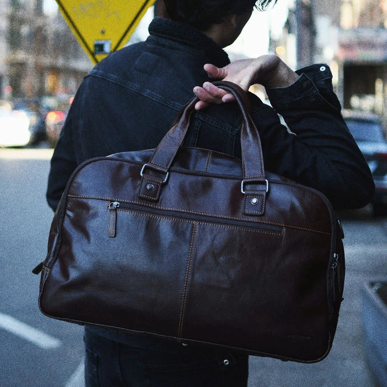 Jack Georges Duffles Brown Jack Georges Weekender Duffle Bag