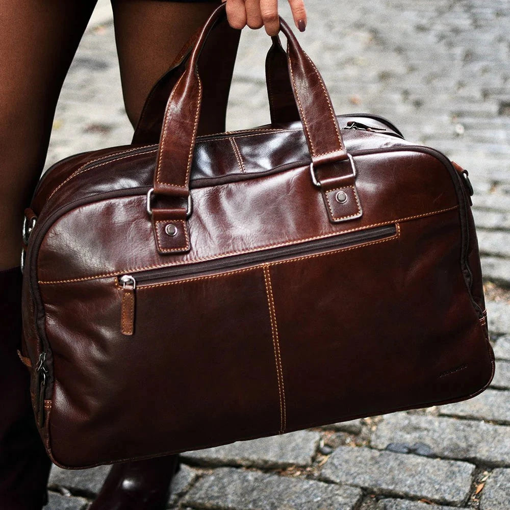 Jack Georges Duffles Brown Jack Georges Weekender Duffle Bag