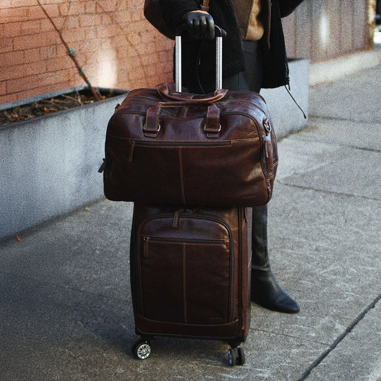 Jack Georges Duffles Brown Jack Georges Weekender Duffle Bag