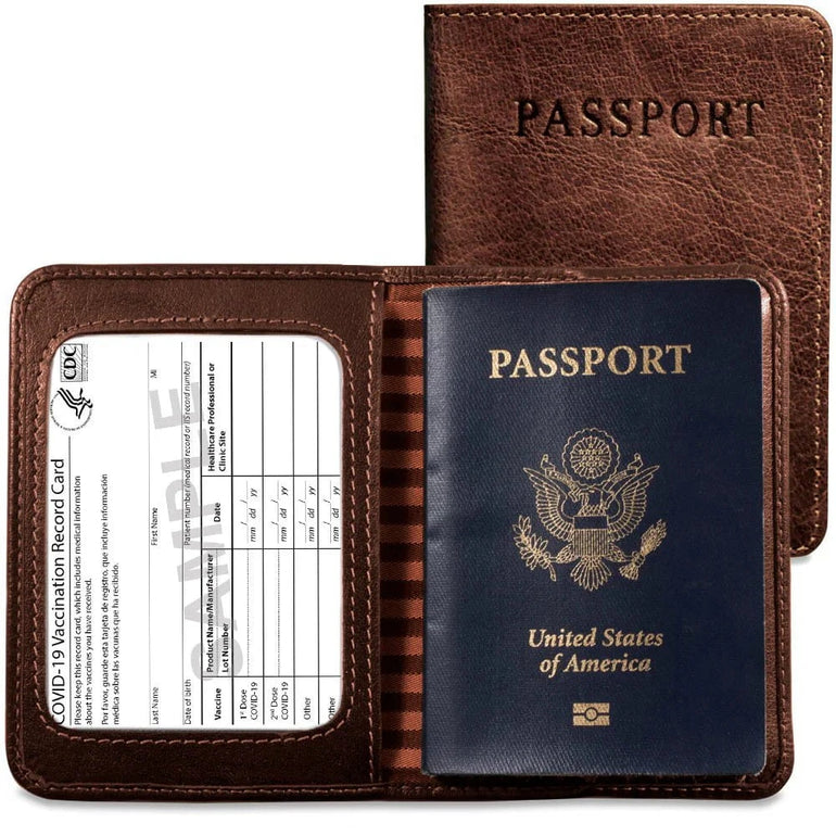Jack Georges Passport Case Brown Jack Georges Passport Cover