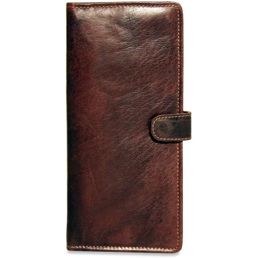 Jack Georges Wallets Brown Jack Georges Travel Wallet