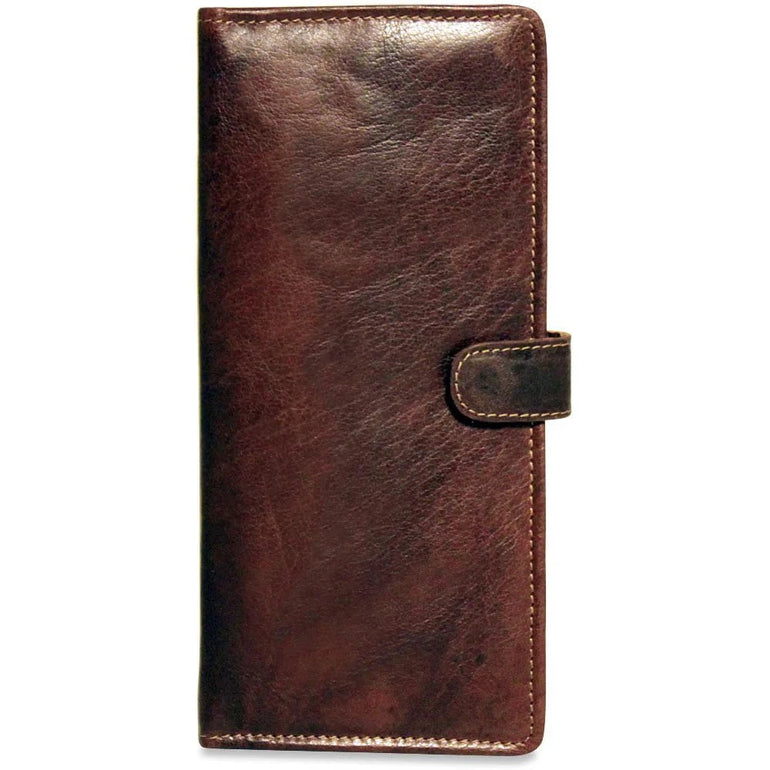 Jack Georges Wallets Brown Jack Georges Travel Wallet