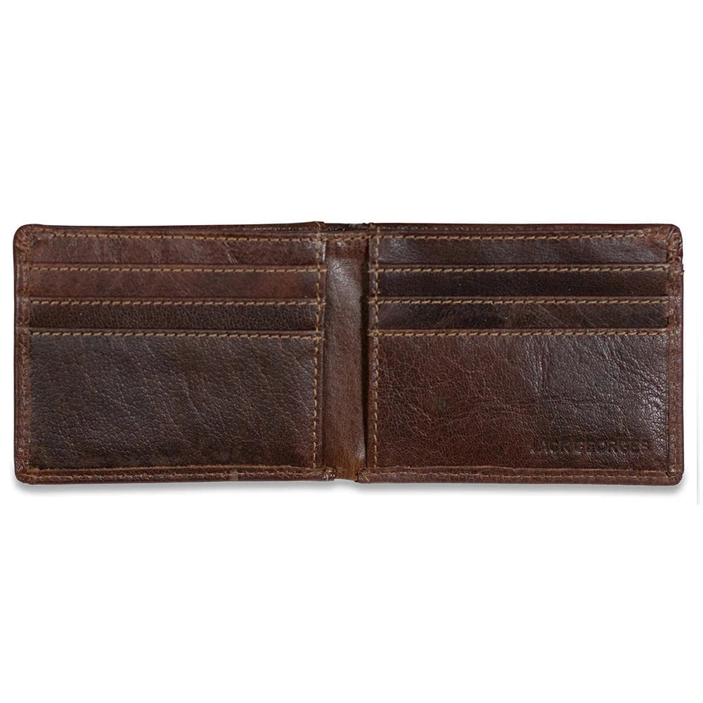 Jack Georges Wallets Jack Georges Voyager Slim Bifold Wallet