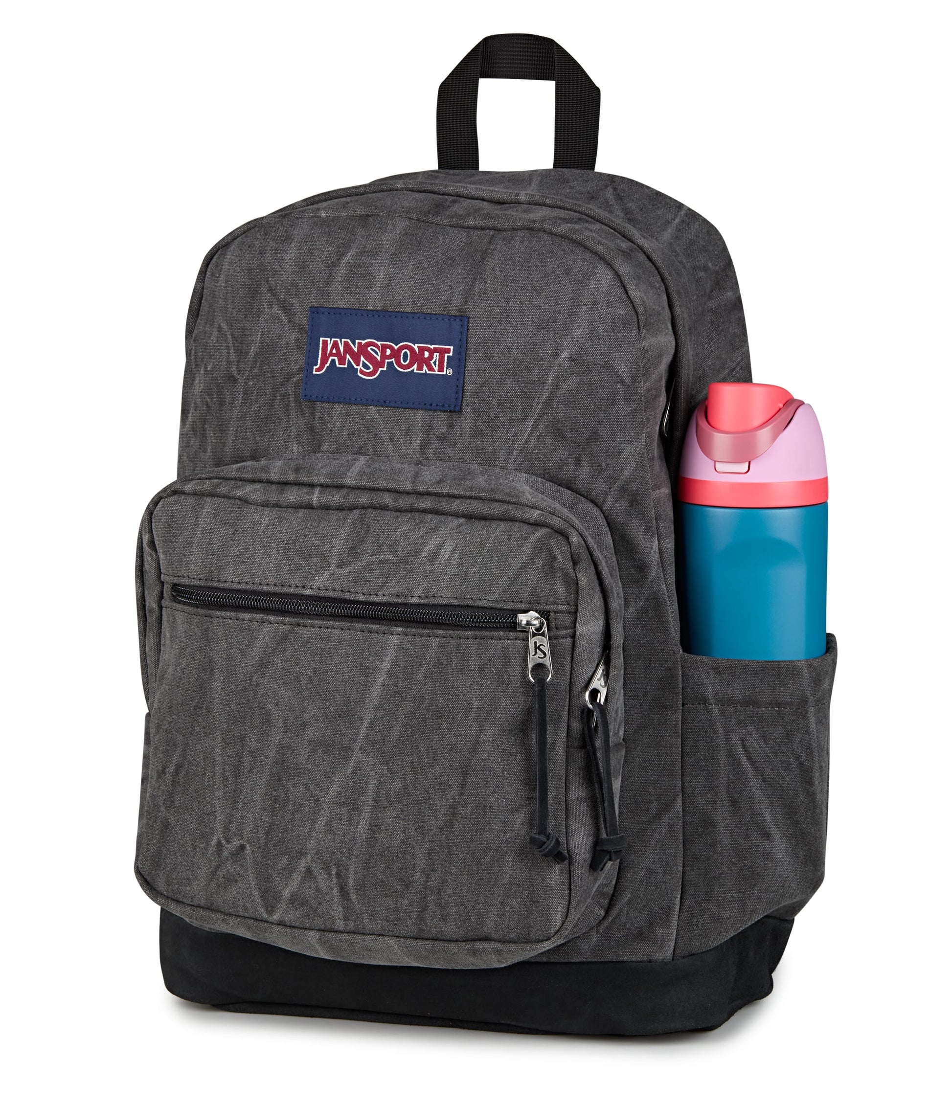 Jansport Backpacks Aged Canvas Black JanSport Right Pack Expressions - Aged Canvas Black