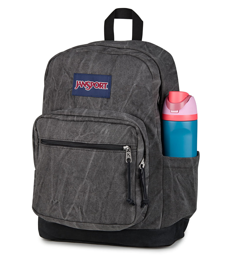 Jansport Backpacks Aged Canvas Black JanSport Right Pack Expressions - Aged Canvas Black