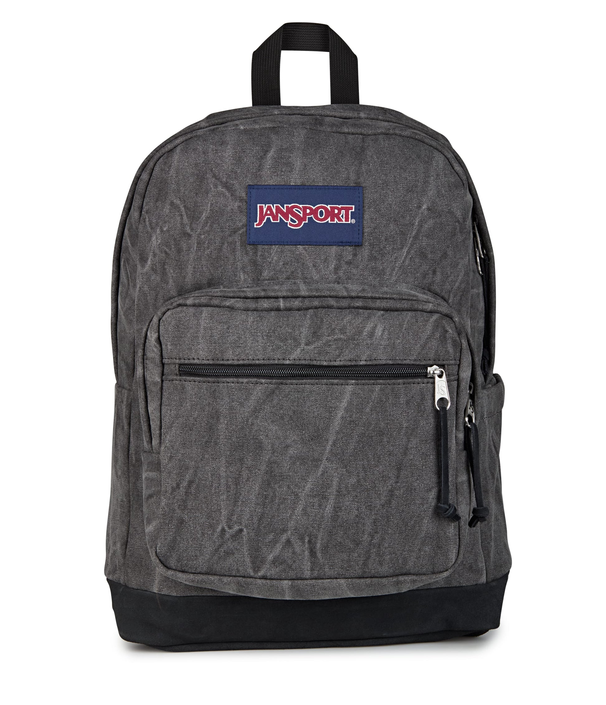 Jansport Backpacks Aged Canvas Black JanSport Right Pack Expressions - Aged Canvas Black