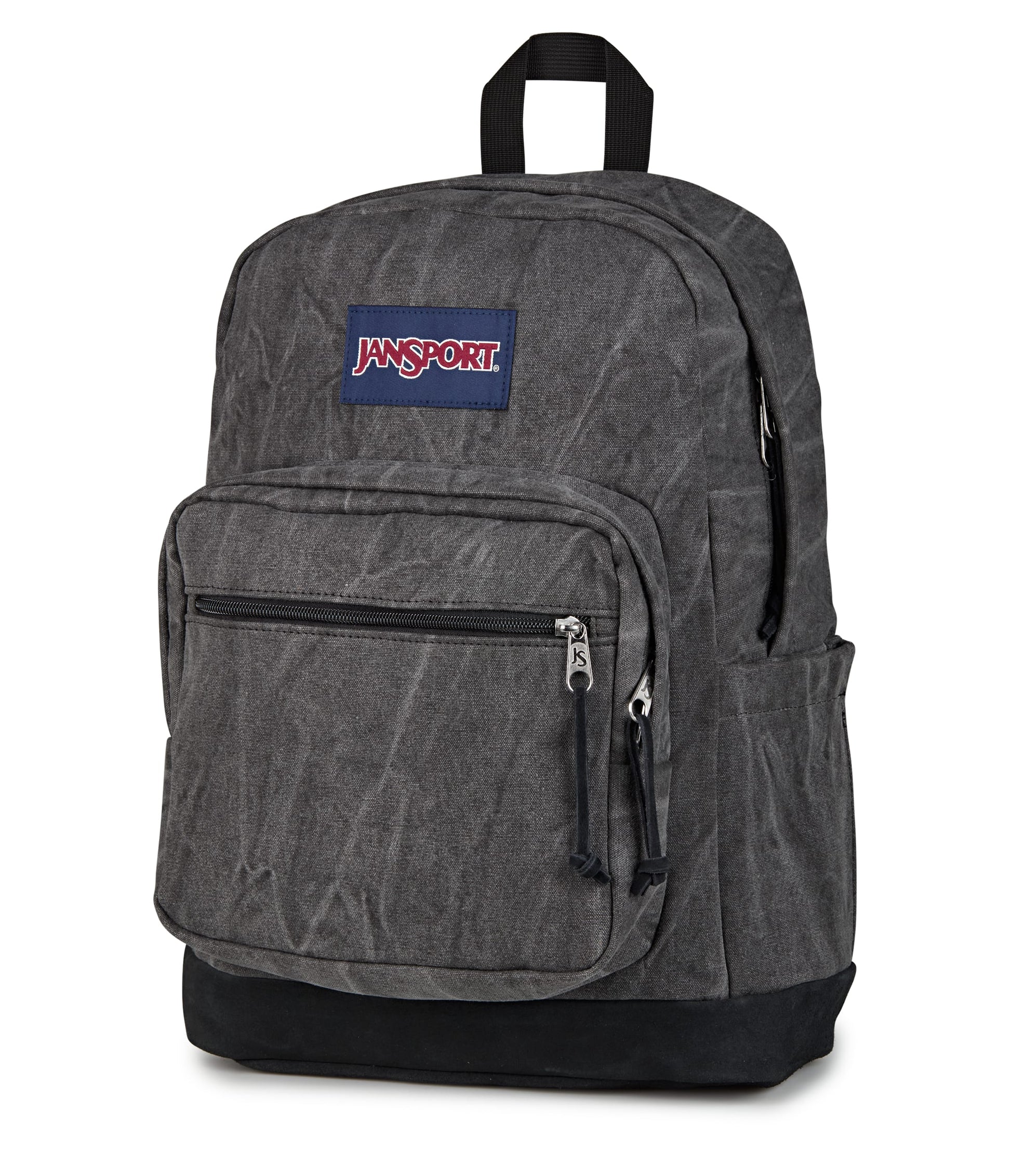 Jansport Backpacks Aged Canvas Black JanSport Right Pack Expressions - Aged Canvas Black