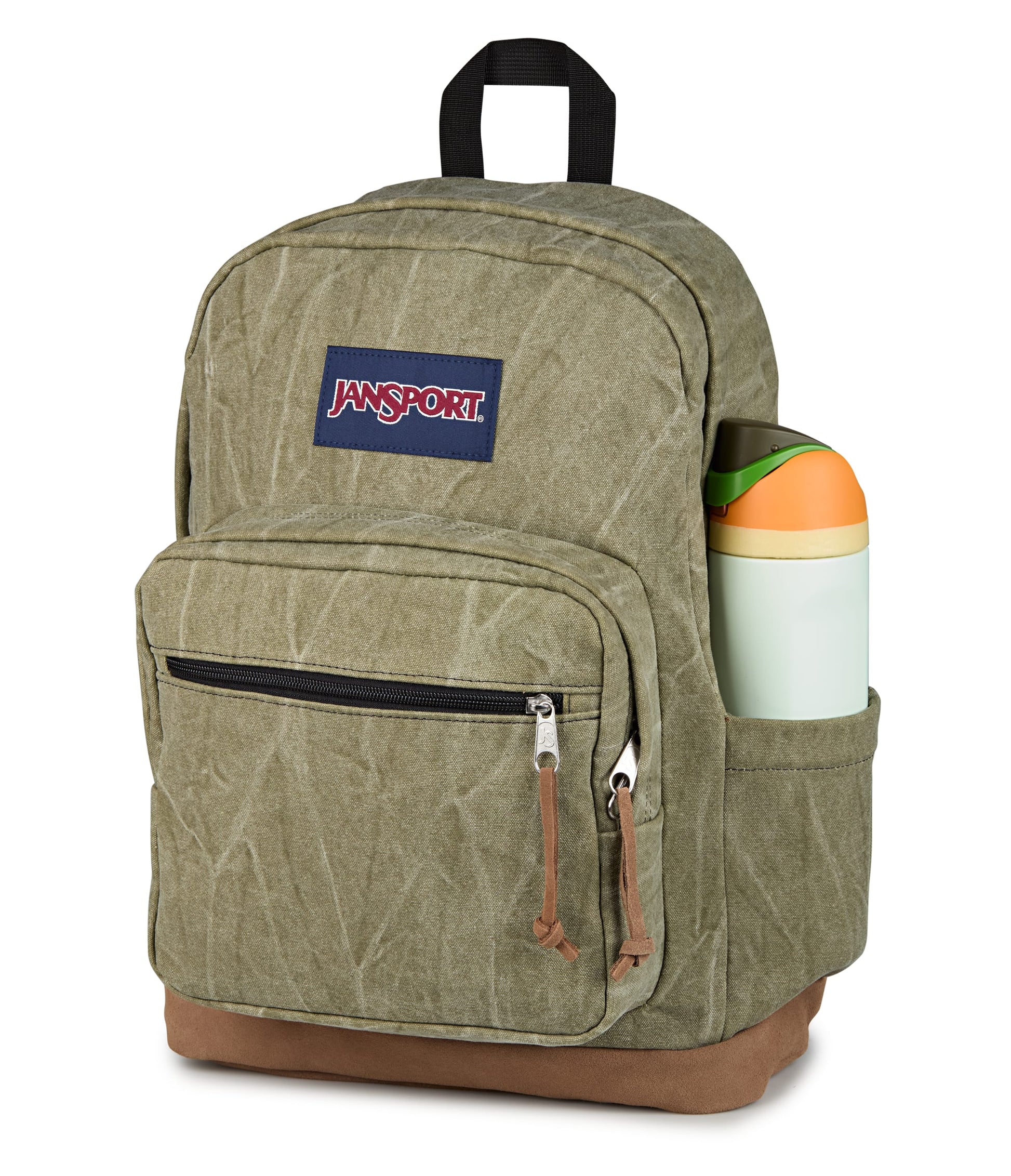 Jansport Backpacks Aged Canvas Green JanSport Right Pack Expressions - Aged Canvas Green