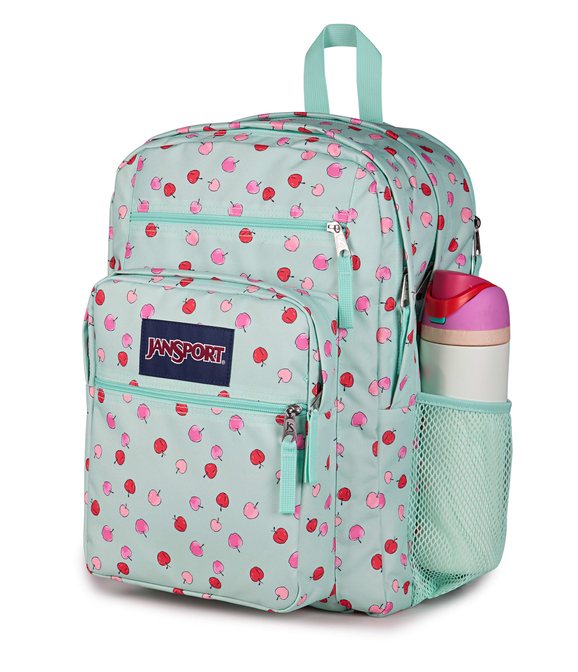 Jansport Backpacks Apple Orchard Magic Mint JanSport Big Student Backpack - Apple Orchard Magic Mint