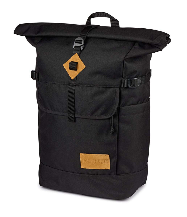 Jansport Backpacks Black JanSport Hatchet Rolltop - Black