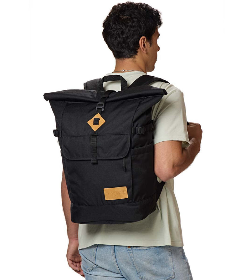 Jansport Backpacks Black JanSport Hatchet Rolltop - Black