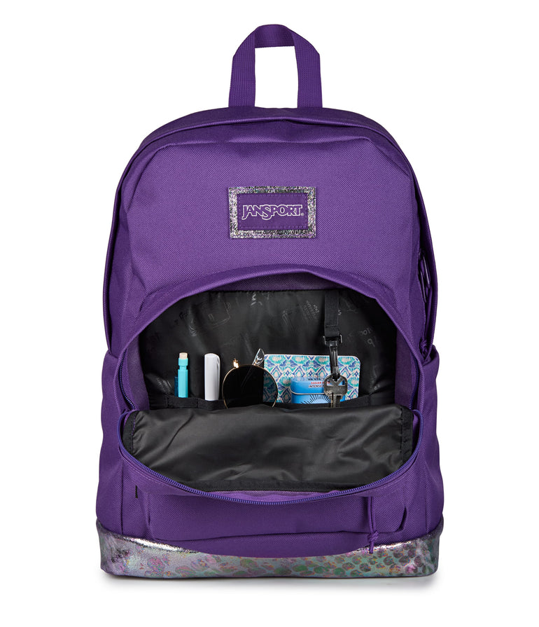 Jansport Backpacks Bog Glam Grape Jelly JanSport Right Pack Expressions - Bog Glam Grape Jelly