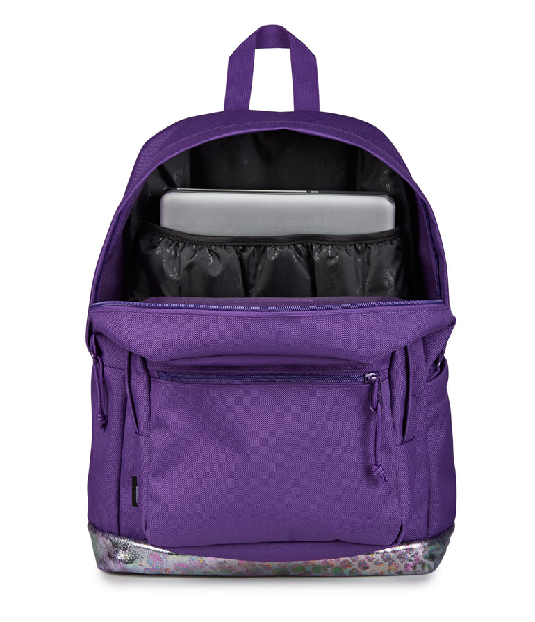 Jansport Backpacks Bog Glam Grape Jelly JanSport Right Pack Expressions - Bog Glam Grape Jelly